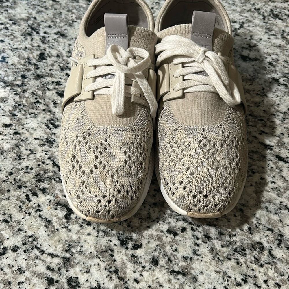 Cole Haan Beige Lace Sneakers